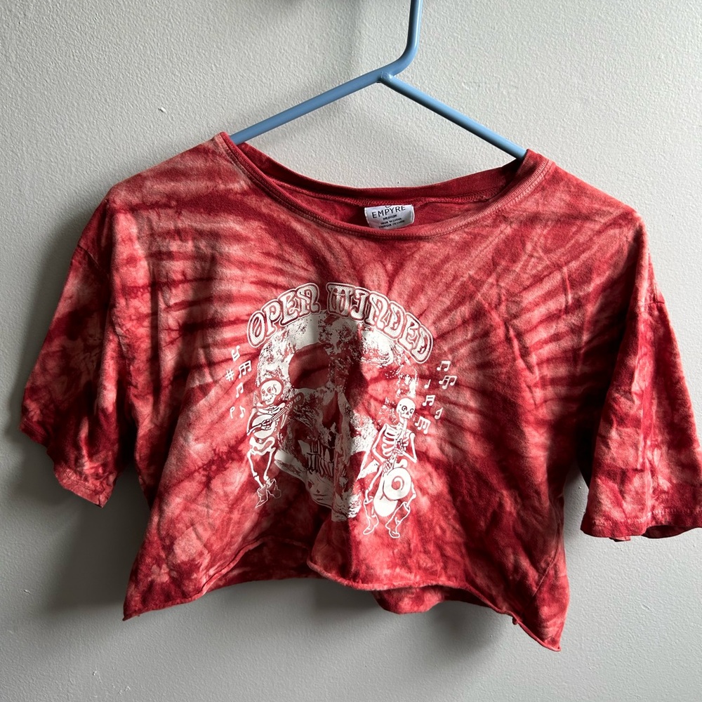 Empyre Red Tie-Dye Graphic Tee